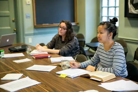 students in class