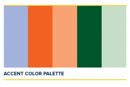 Accent color palette