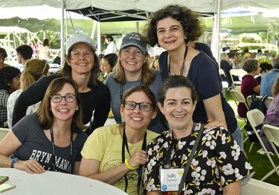 Sally Bachofer and classmates at Reunion 2022