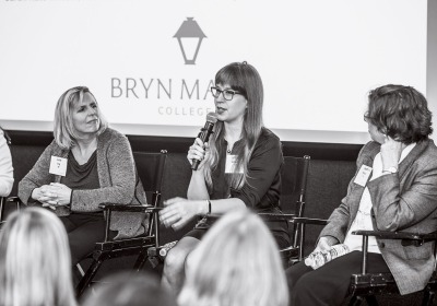 Jessica Schwartz, Julie S. Eng, middle, Sarah Kate Wilson, right.