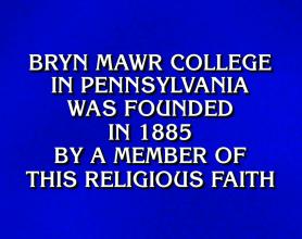 Jeopardy question