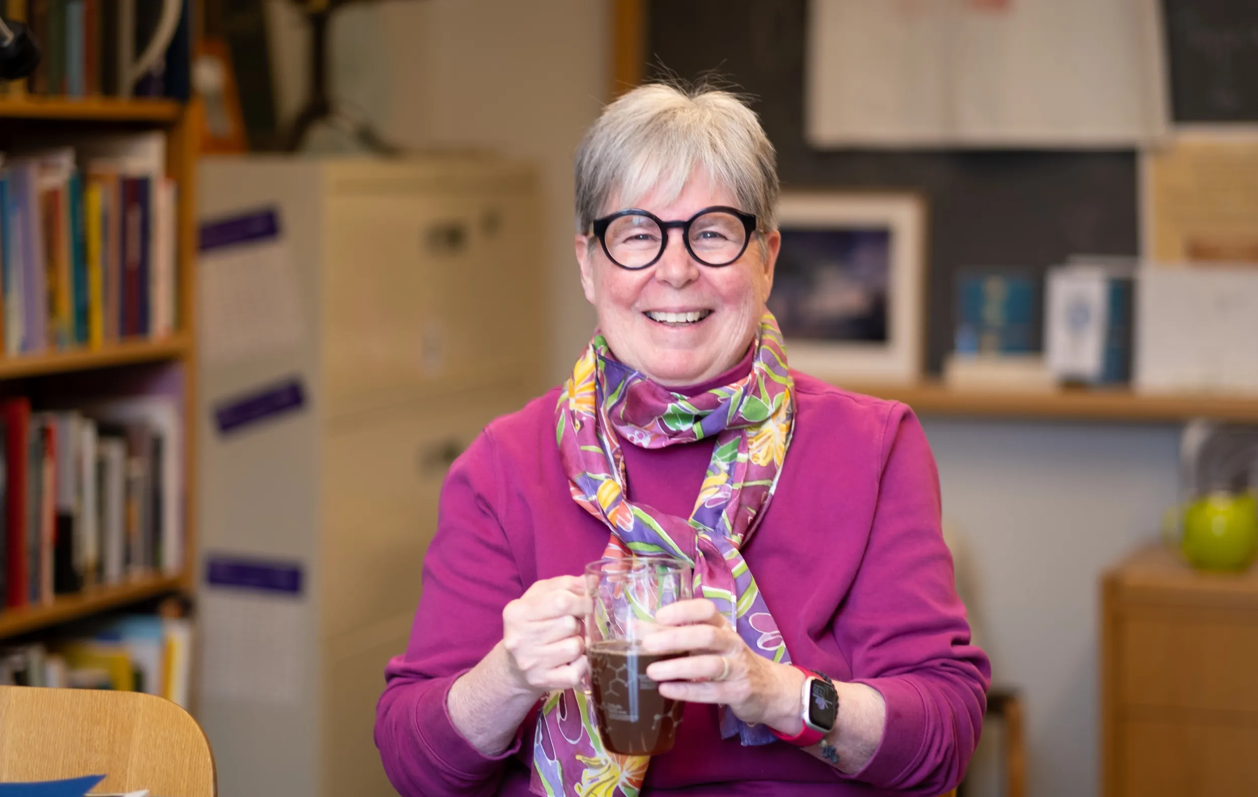 Michelle Francl reflecting on her faculty publications