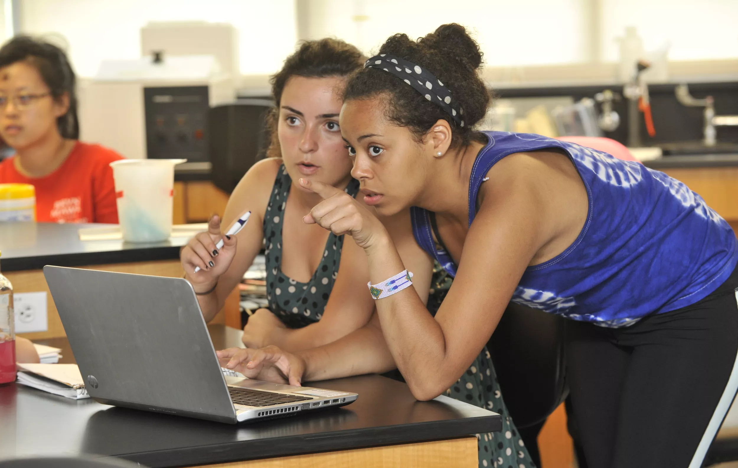 Two Students in CLass