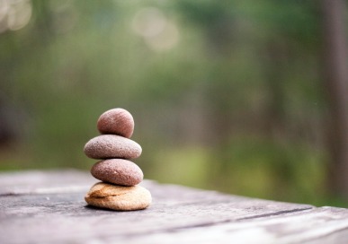 Stacked rocks