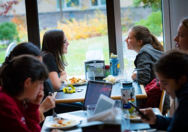 Dining - Students at Tables