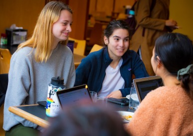 Dining - Students at Table