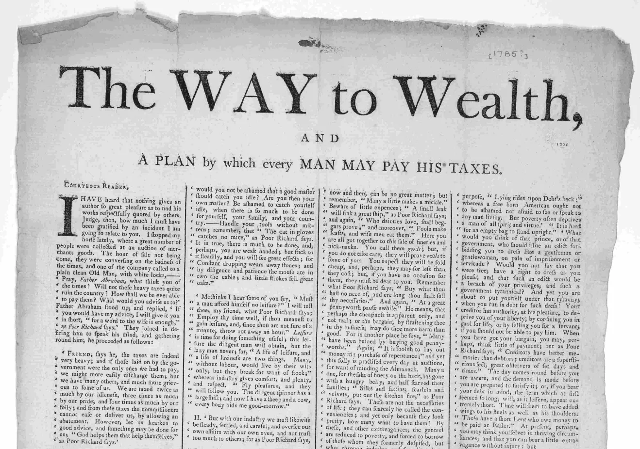 The Way to Wealth