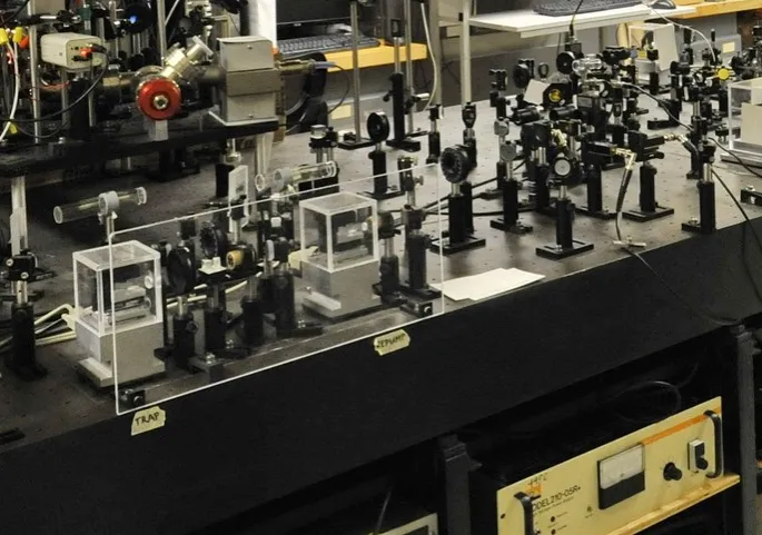 laser table for quantum research