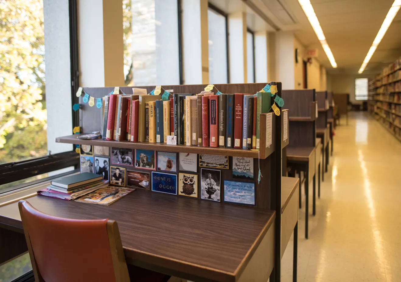 BMClibraries - About - Canaday - Study Carrels