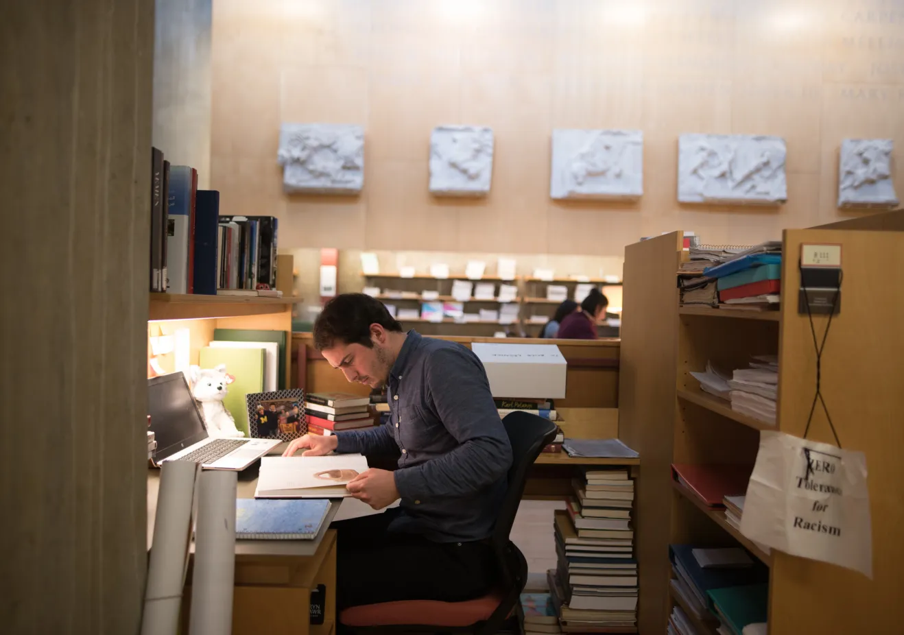 BMClibraries - About - Carpenter - Study Carrels