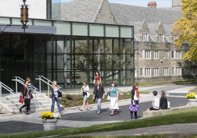 Students on Campus