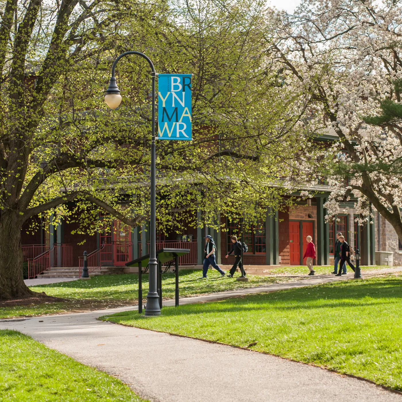 pathway in front of Benham-Gateway building