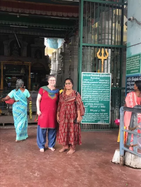 Amanda Weidman in India