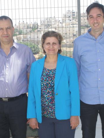 Byers, Hreish and Fareed in Palestine