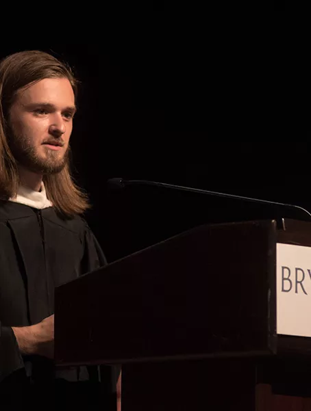 GSA Co-chair Isaac Craig