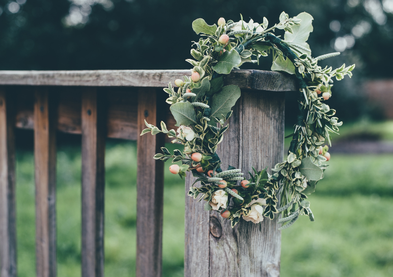 Flower Crown and bench image