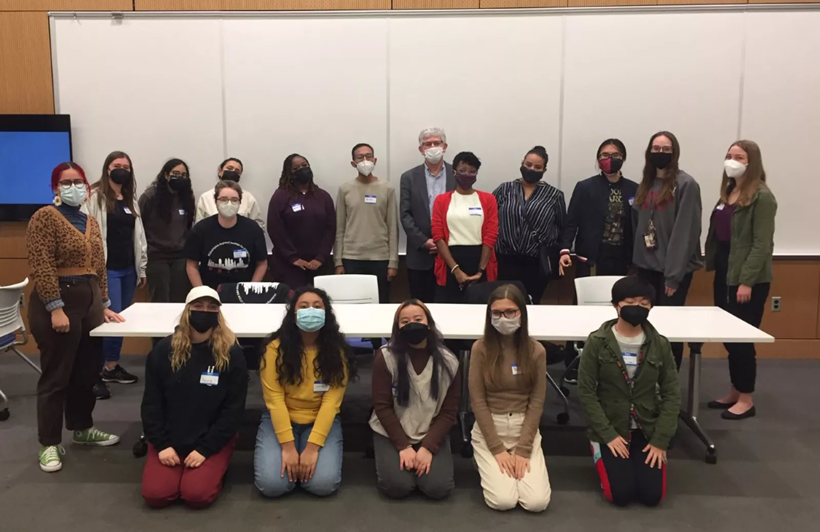 Photo of math students attending a STEM Education Fair at Temple University