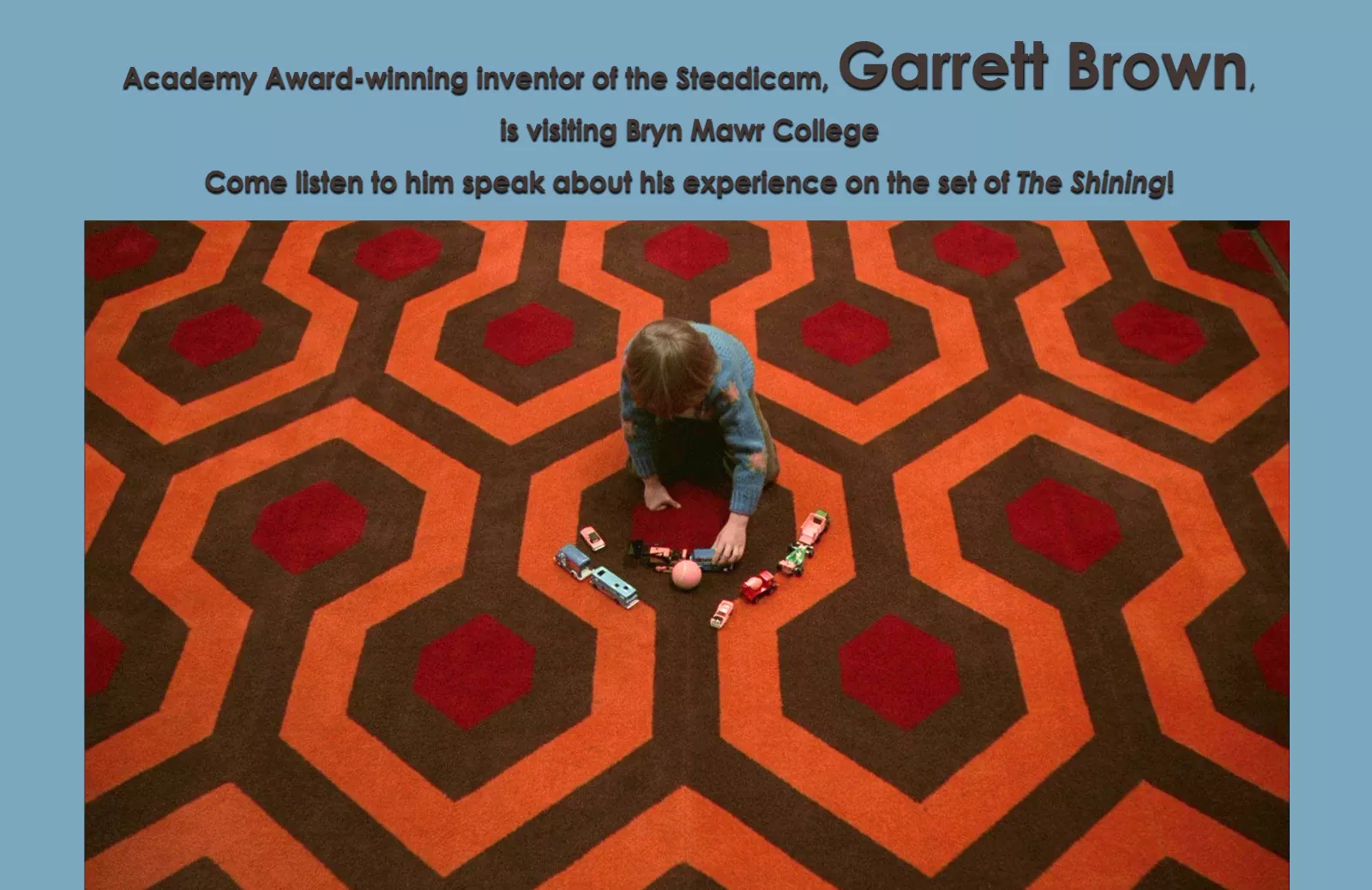 Garrett Brown Event Poster