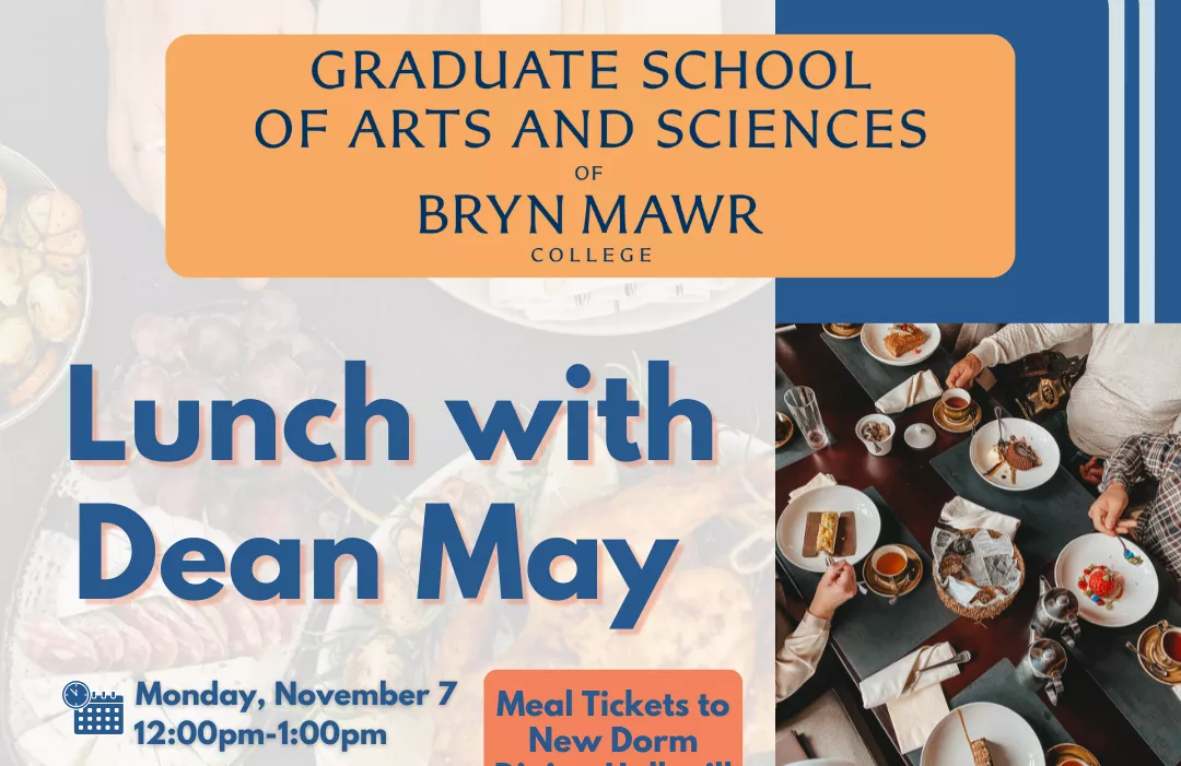 Lunch with Dean May poster