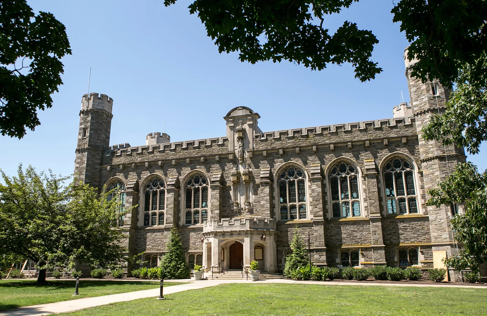 Large stone building