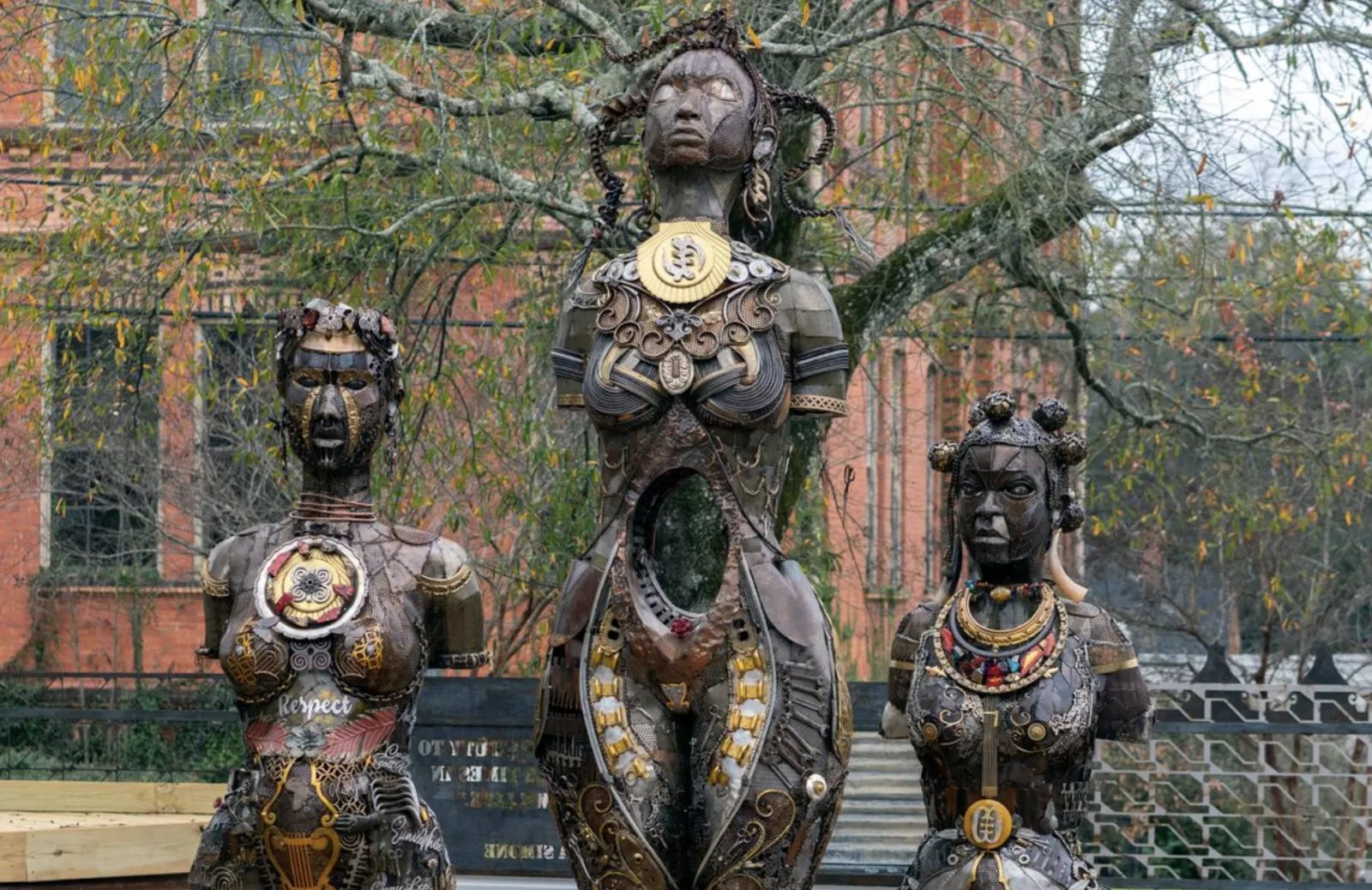 The Mothers of Gynecology Bronze Monuments, Michelle Browder