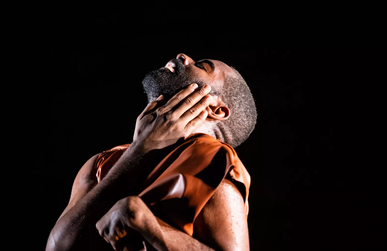 Close up of dancer Jerron Herman