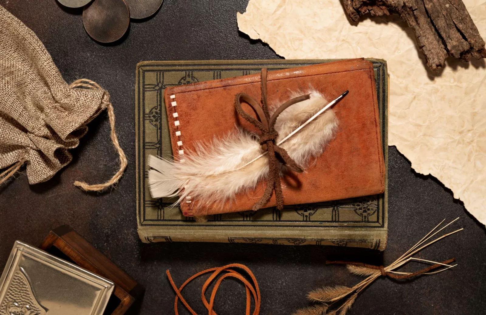 Still life of books