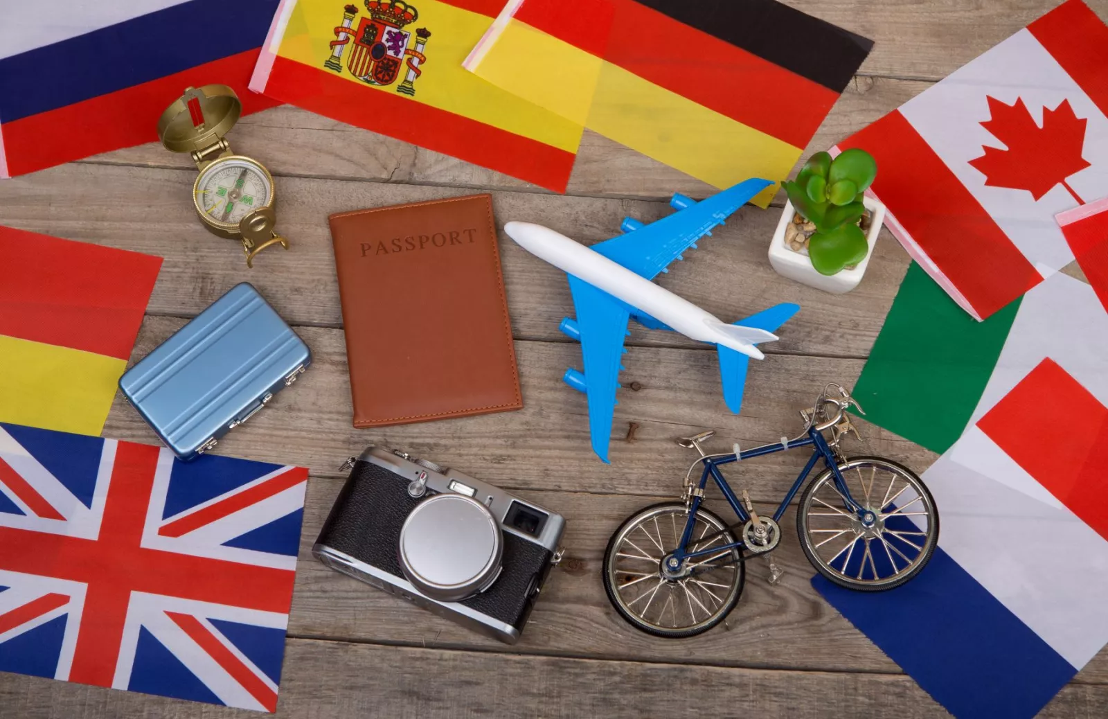 travel flags and things