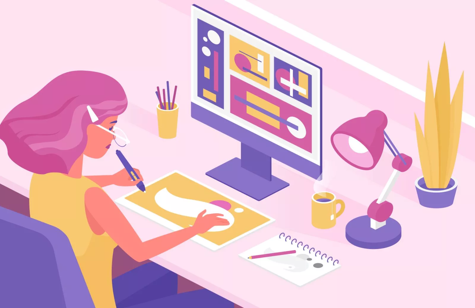 Illustrator stock
