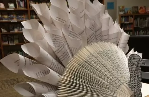 turkey book art 
