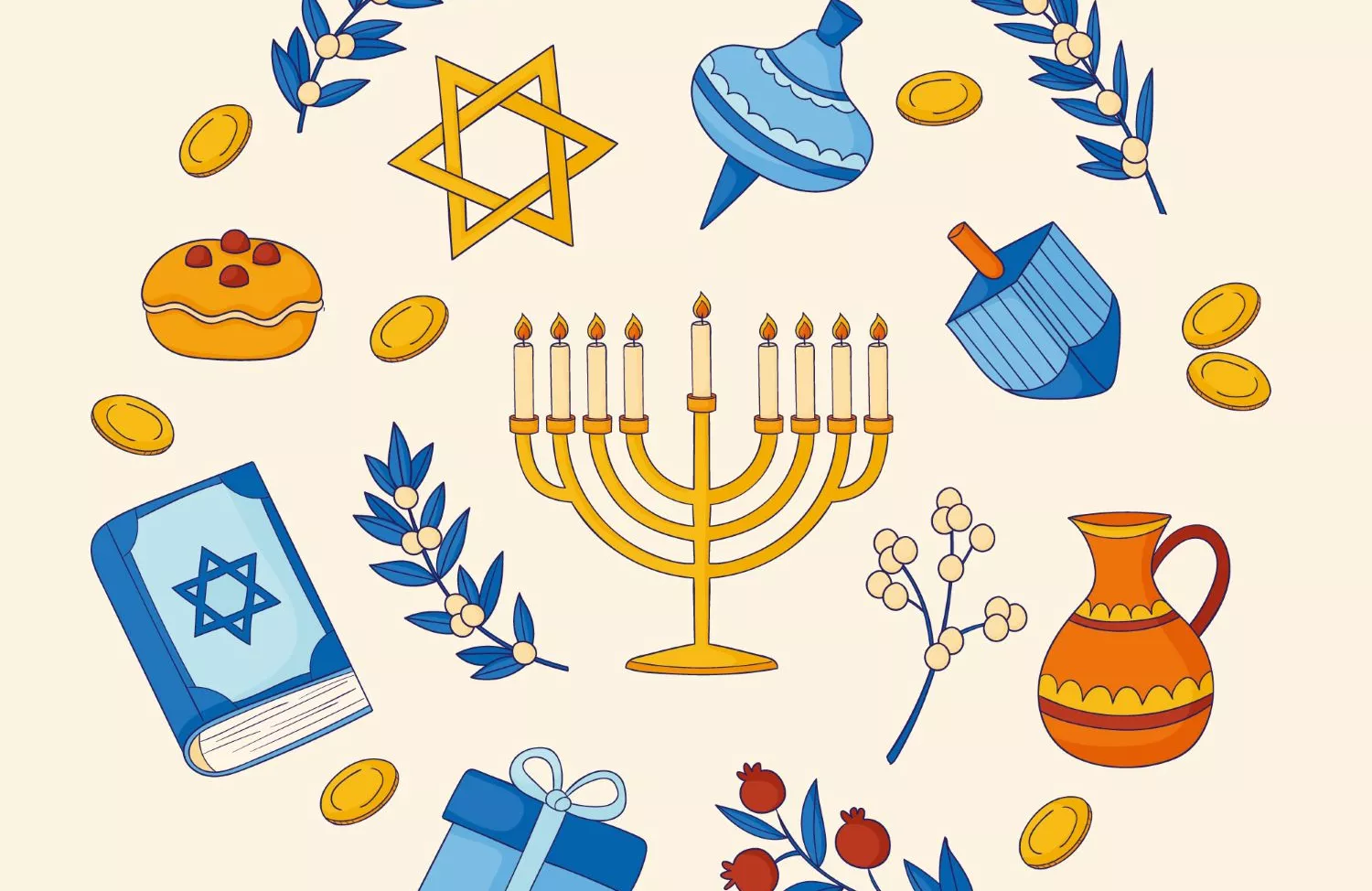 Jewish culture Stock