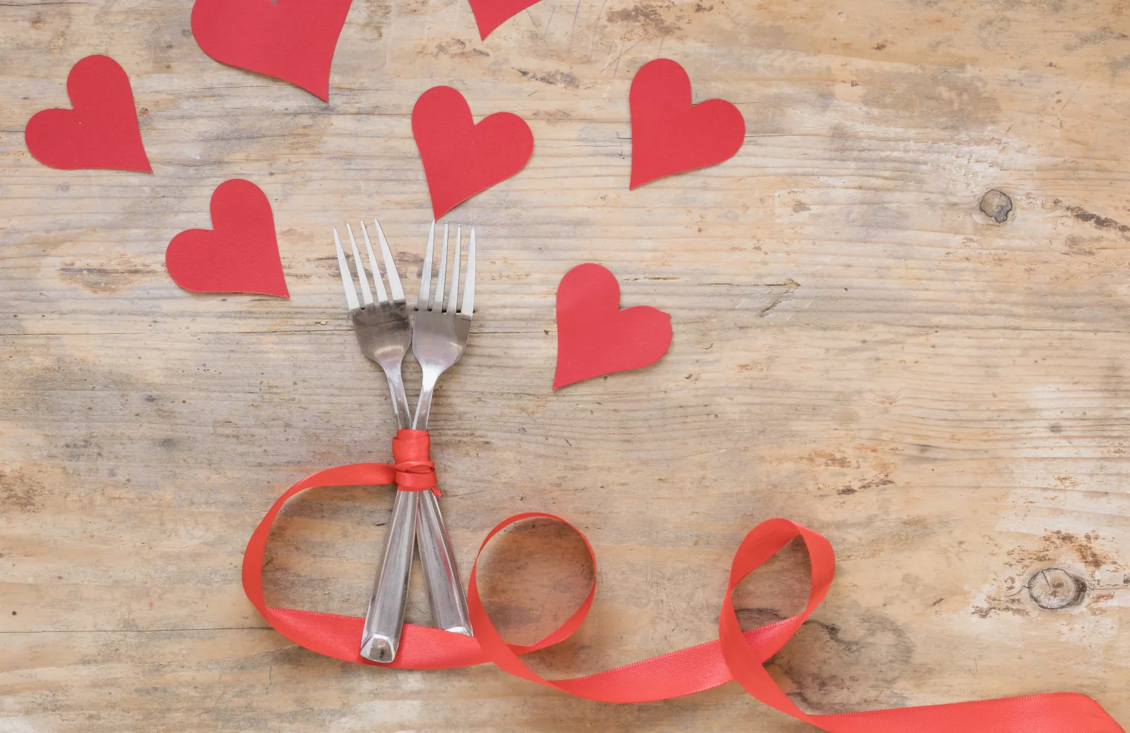 Food heart Stock