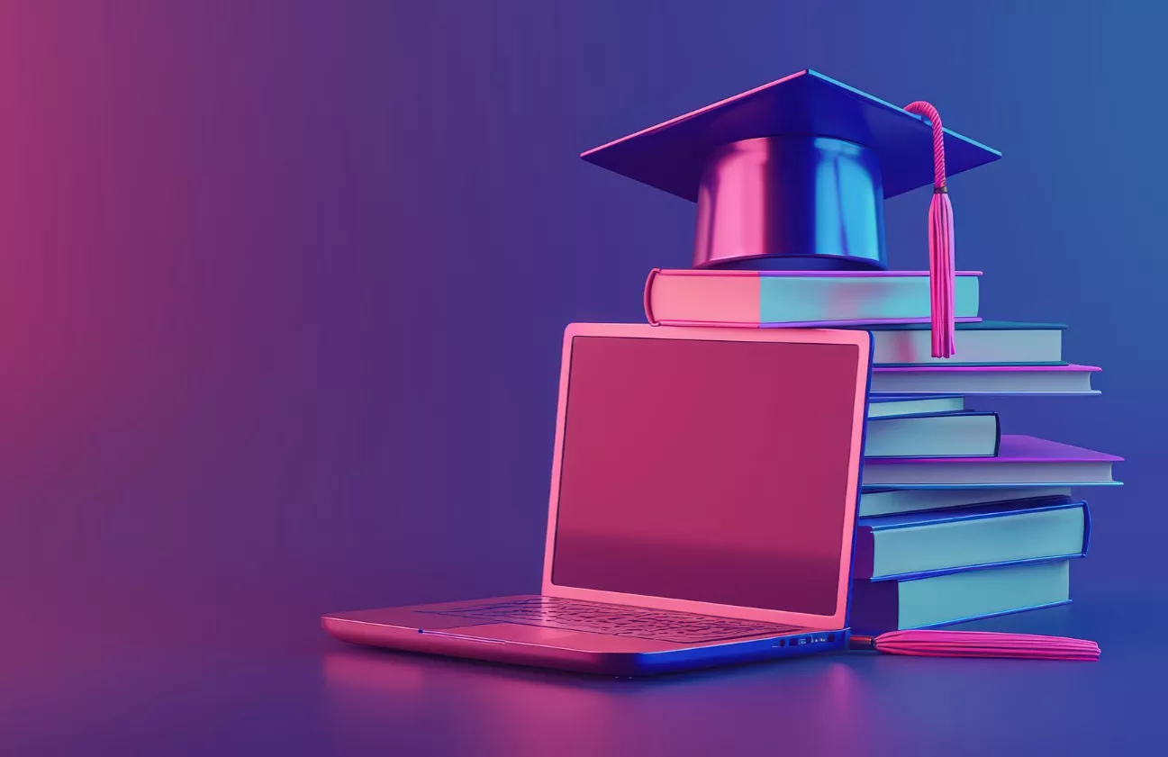 laptop and cap stock