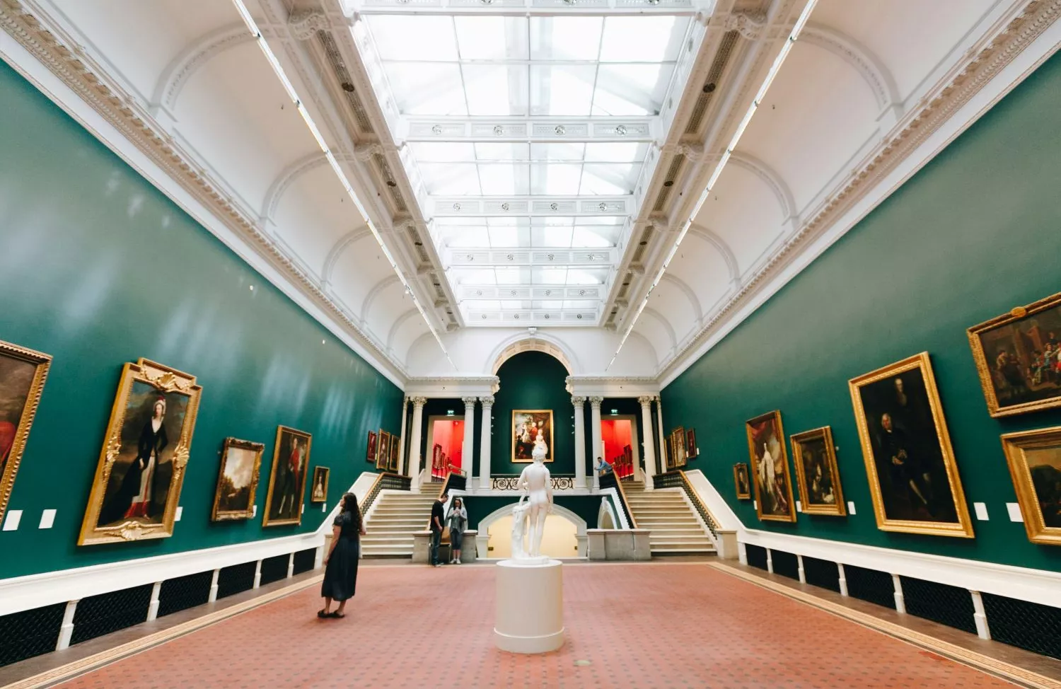 Museum Art history stock
