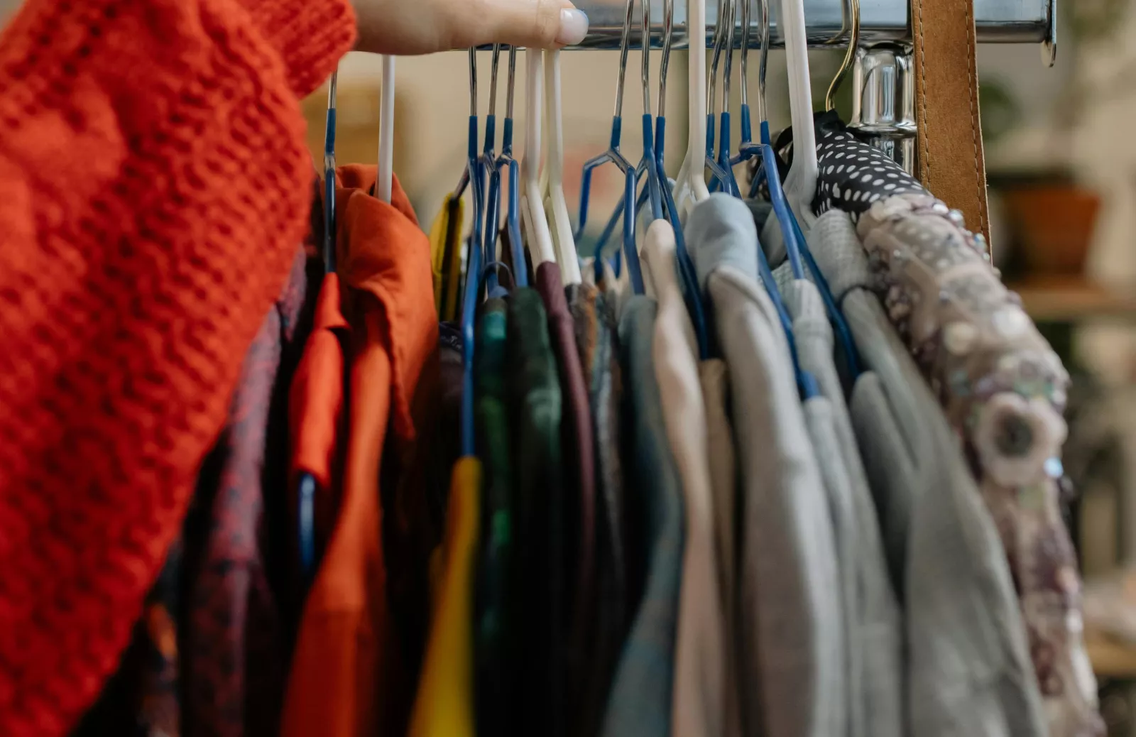 Clothing on Rack