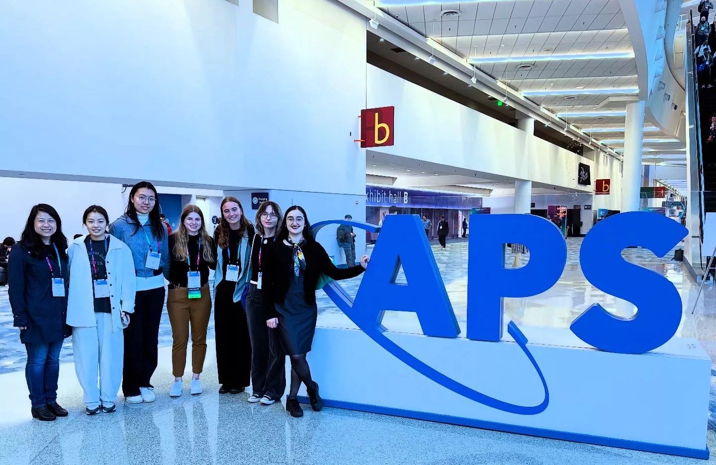 students standing in line