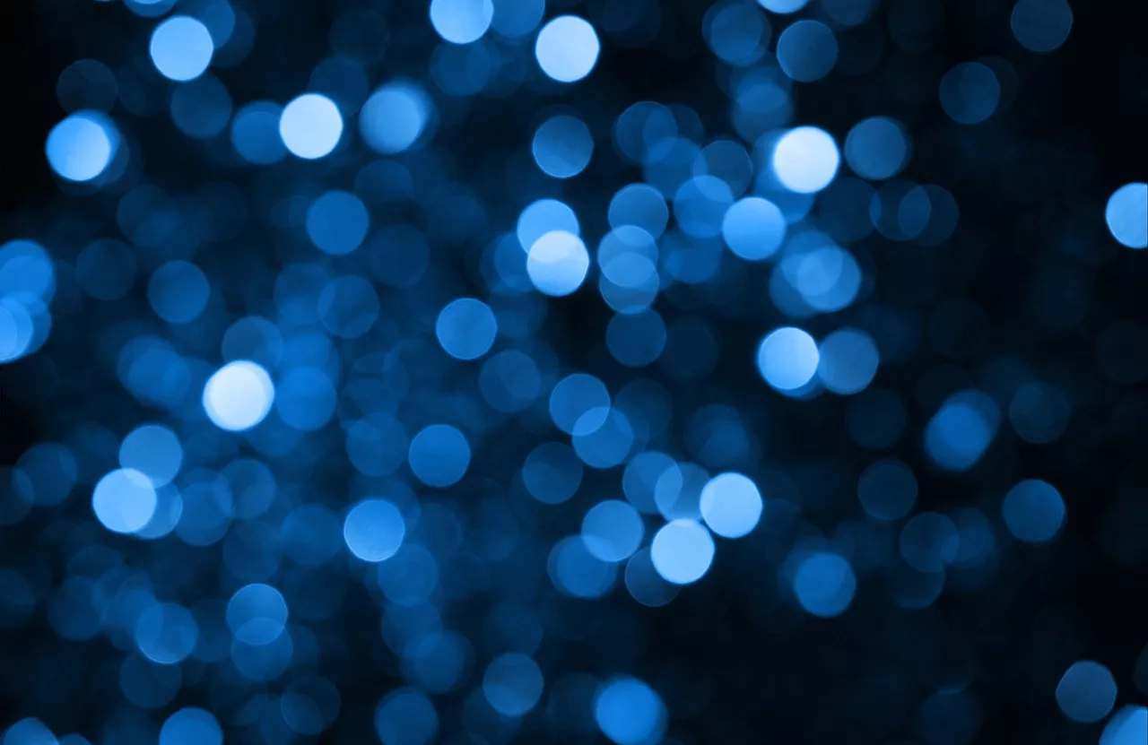 Blue Glitter