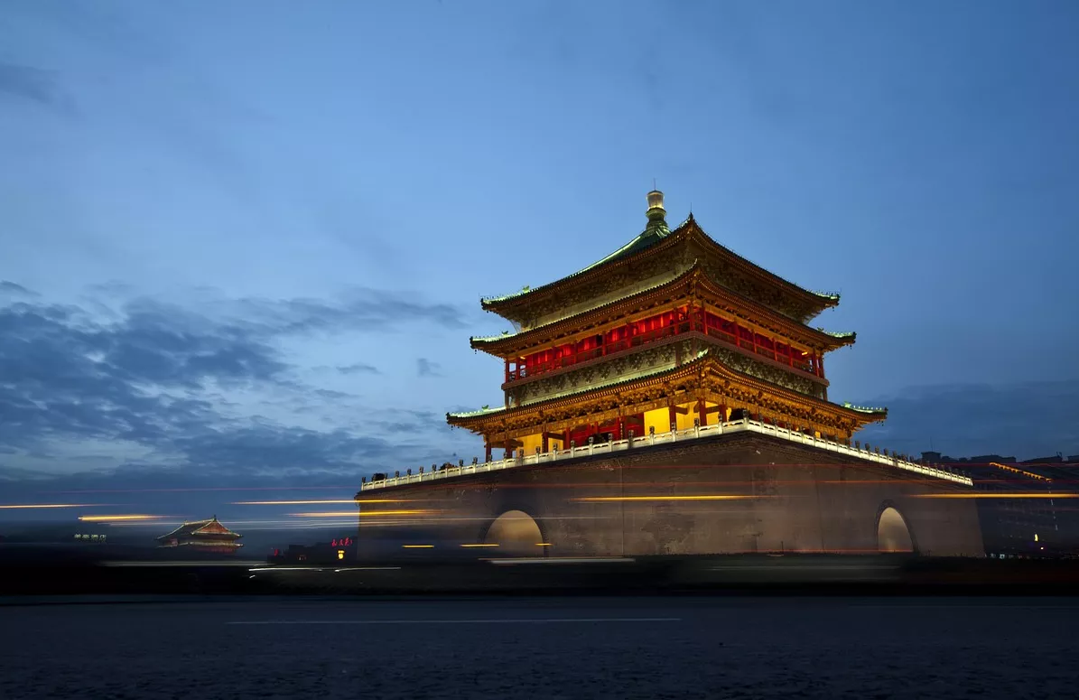 Belltower in Xi’an, China