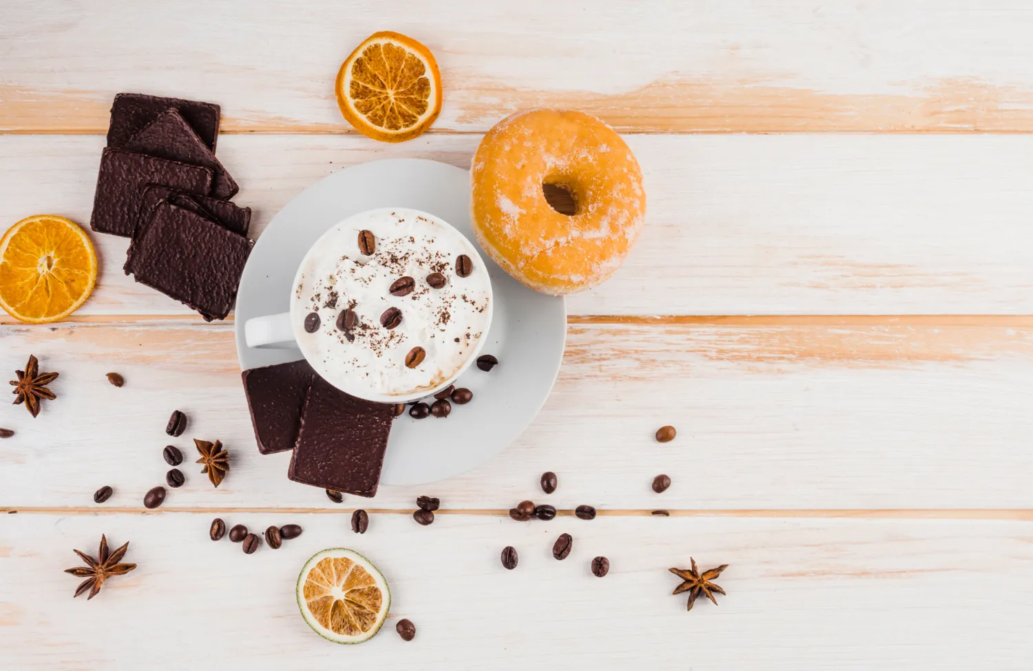 coffee and donuts