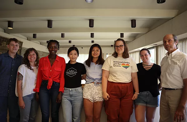 Group of students and faculty