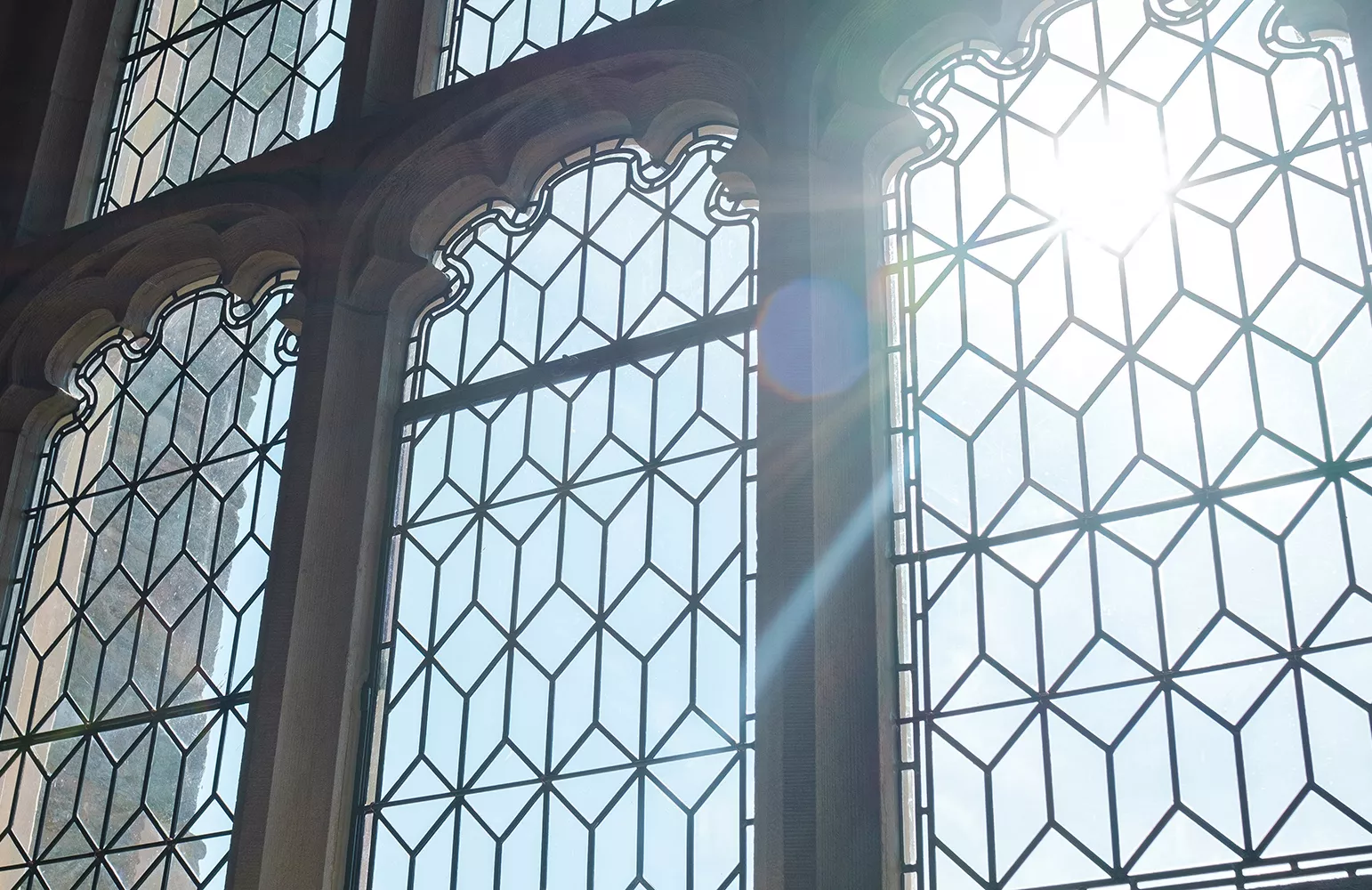 Windows in the Great Hall