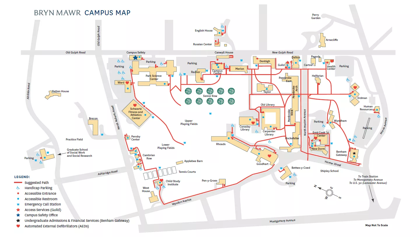 AED Location Map