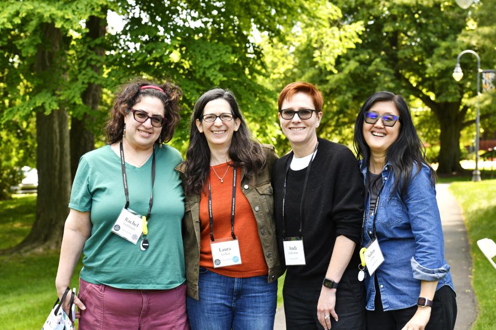 Rachel Goldstein, Laura Gellert, Andi Gillentine, Nabine Chae