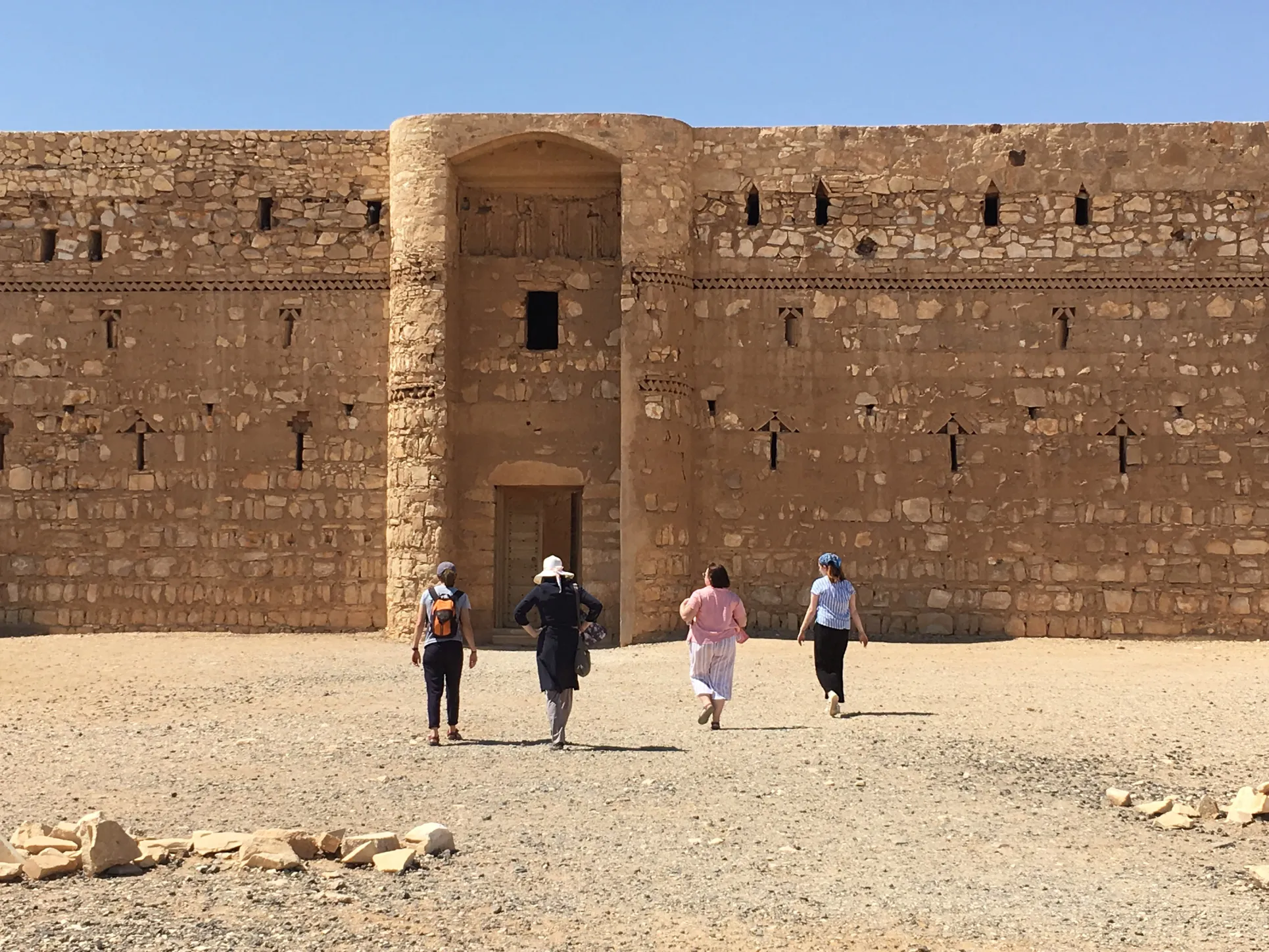 Tri-co Arabic students travel in Jordan