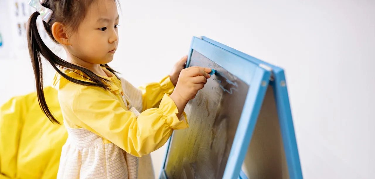 Kindergarten Student Easel