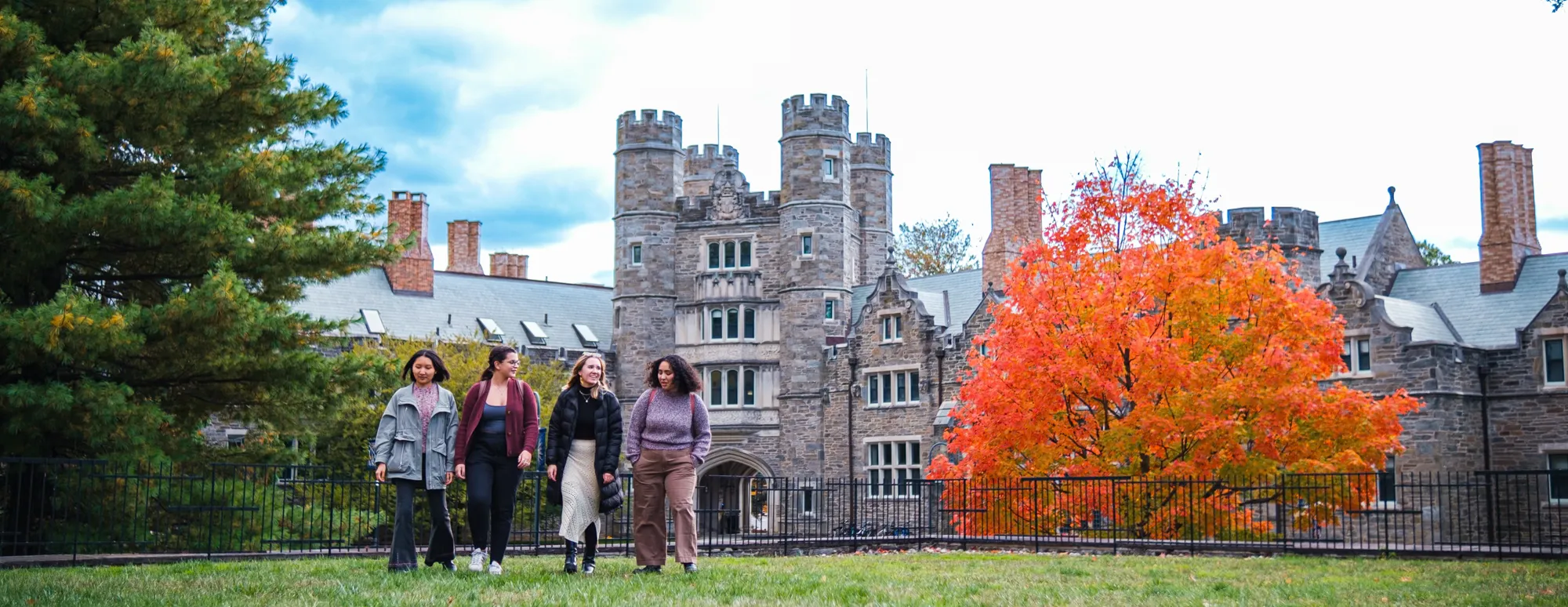 campus beauty fall