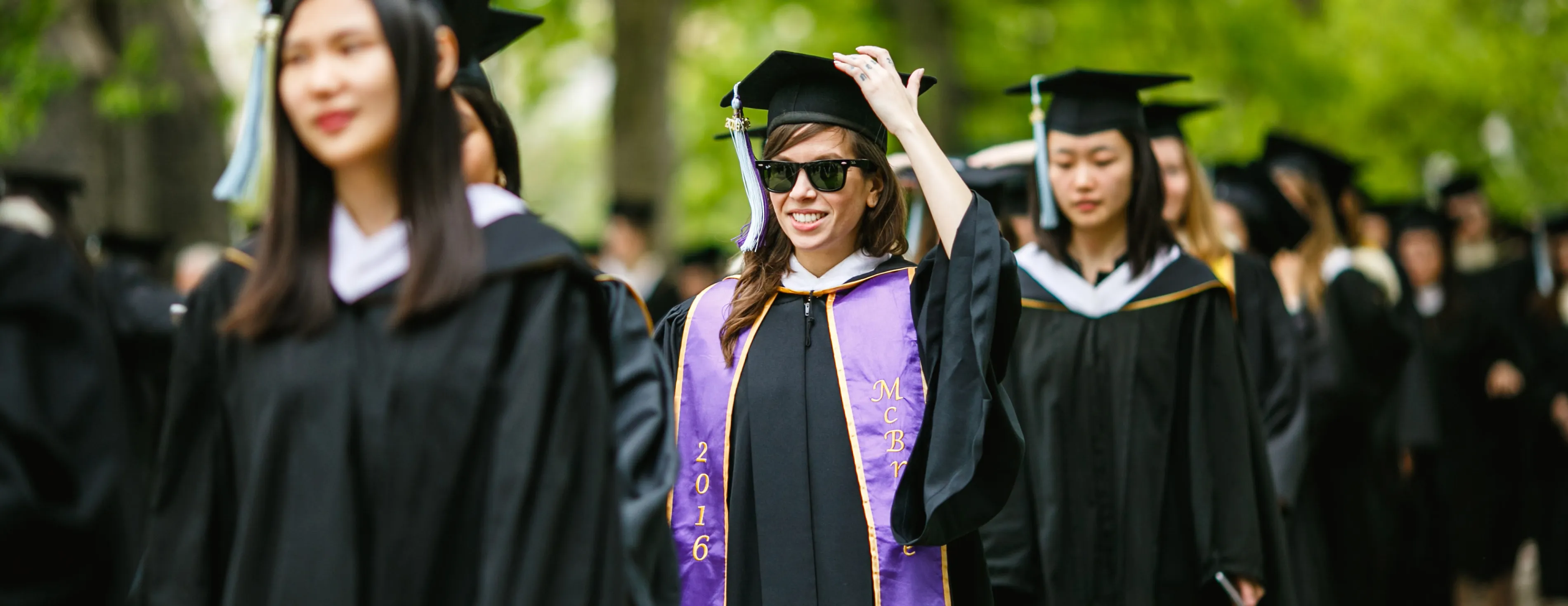 mcbride graduates outdoor