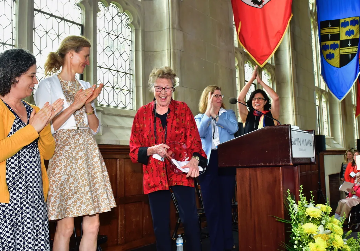 Saskia Subramanian with Betty Vermeil