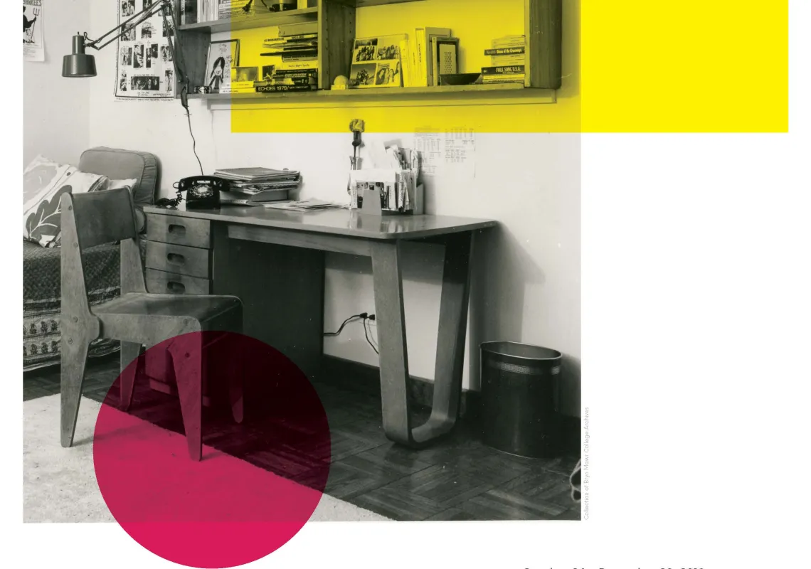 Exhibition Poster for Bauhaus at Bryn Mawr