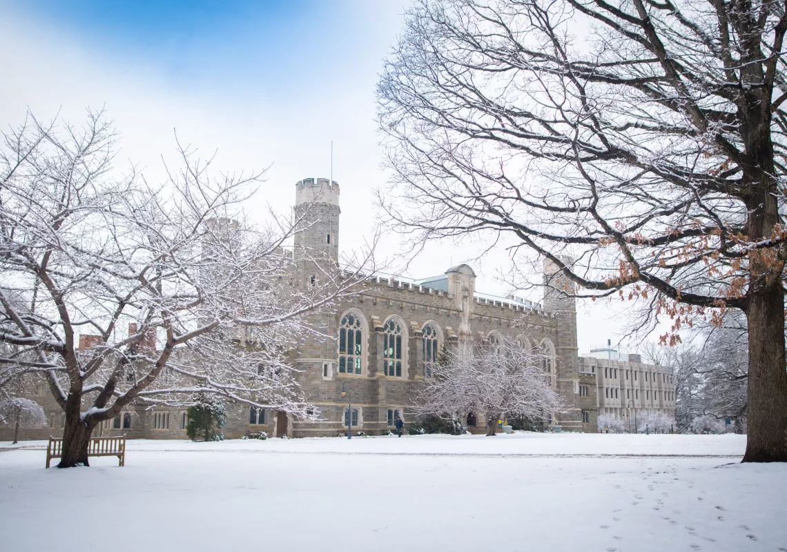 Old Library on a snow day